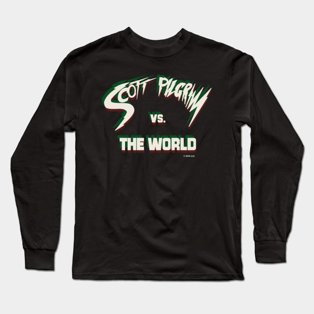 scott pilgrim vs the world, title Long Sleeve T-Shirt by HEJK81